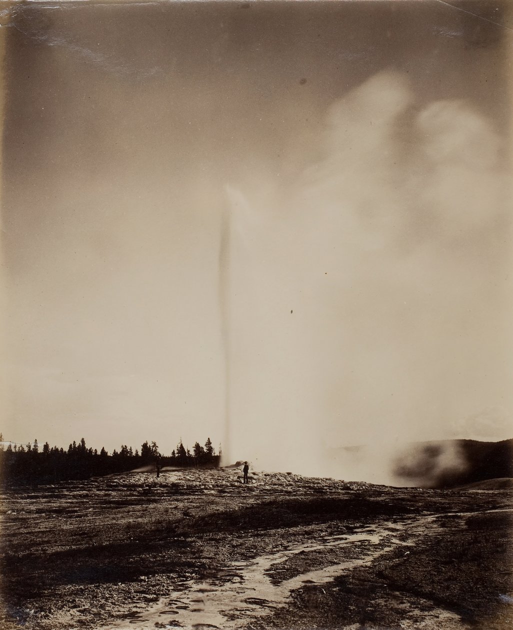Old Faithful, 1871. alkotó: William H. Jackson