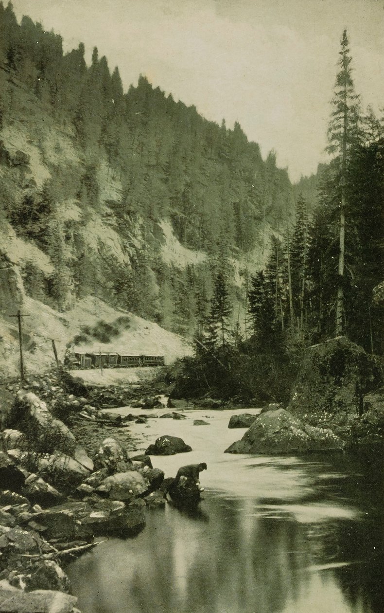 A coloradói Cañonok alkotó: William H. Jackson