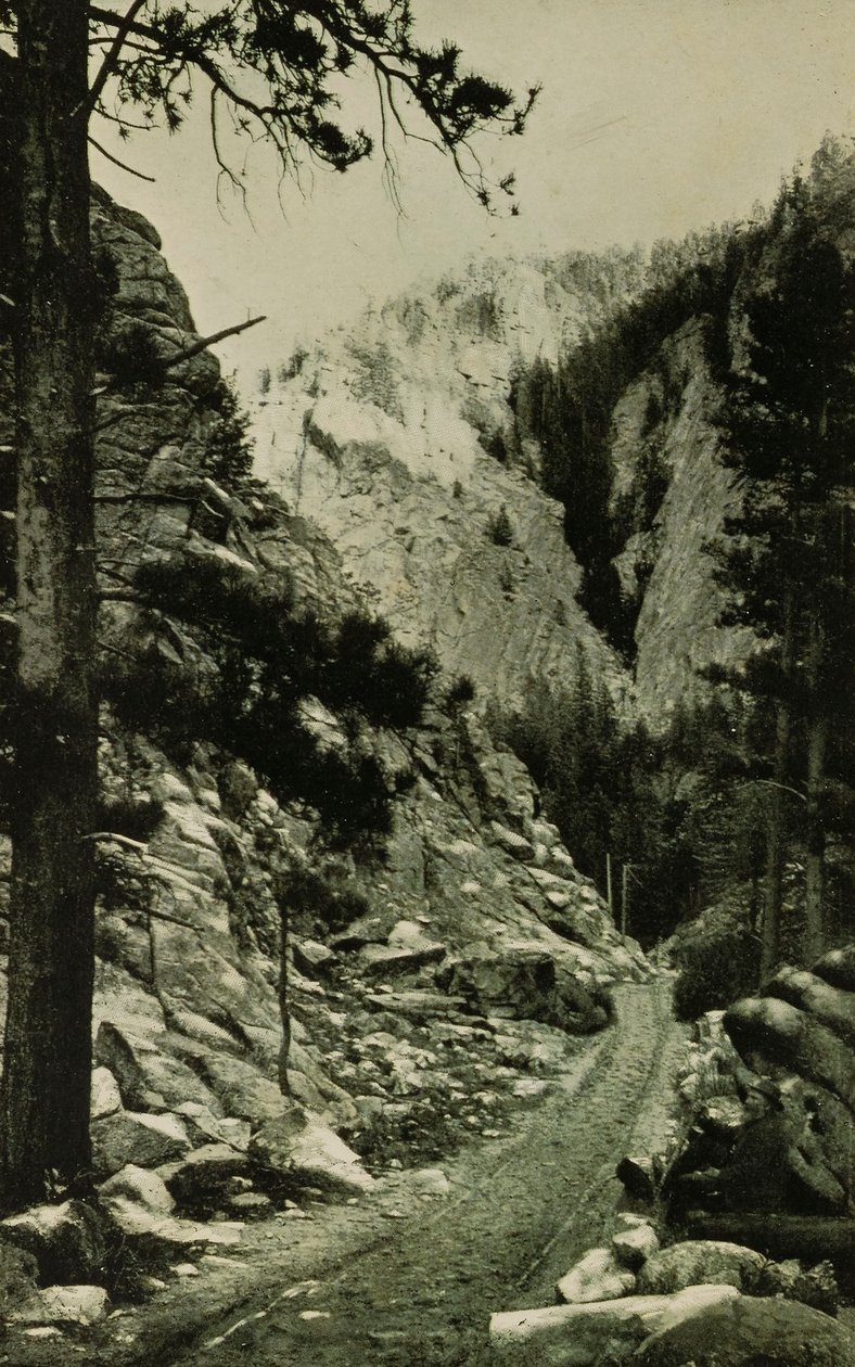 A coloradói Cañonok alkotó: William H. Jackson
