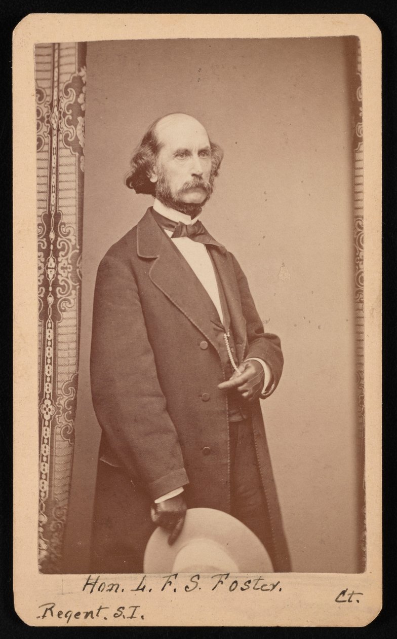 LaFayette Sabine Foster portréja 1806-1880, 1871 és 1880 között. alkotó: William H Jennings