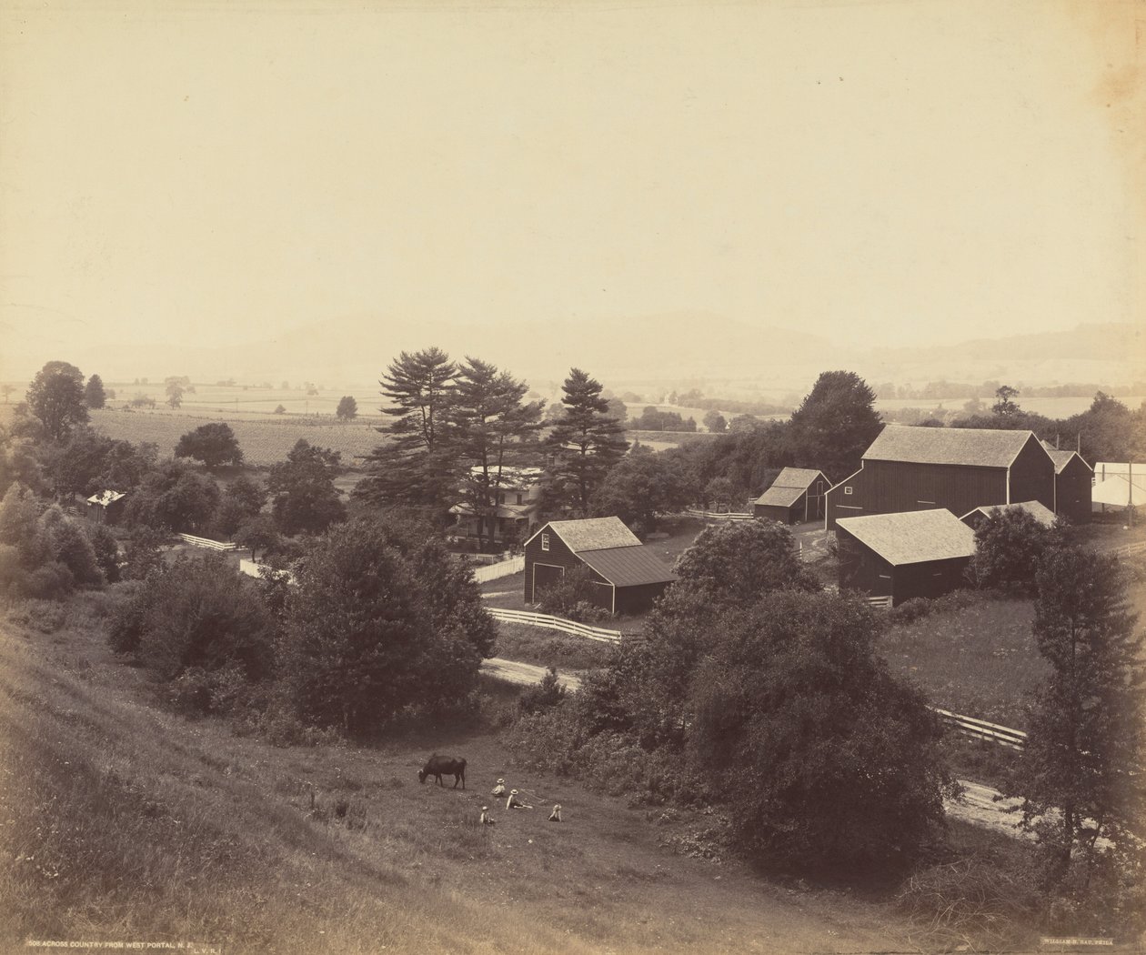Országszerte a West Portaltól, N.J. alkotó: William H. Rau
