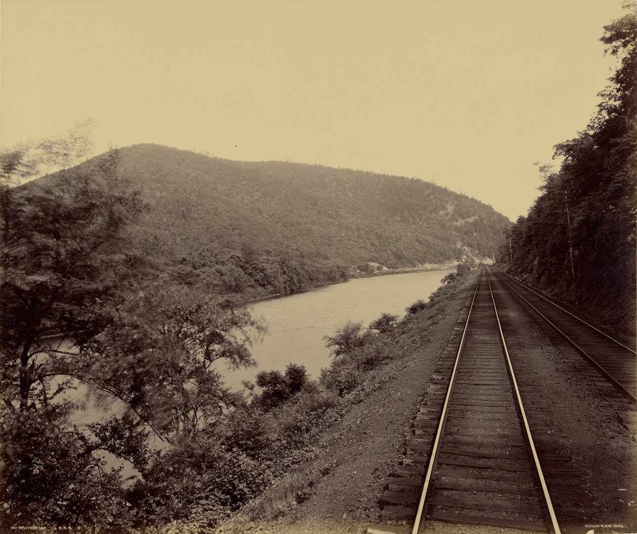 Lehigh Gapben. alkotó: William H. Rau