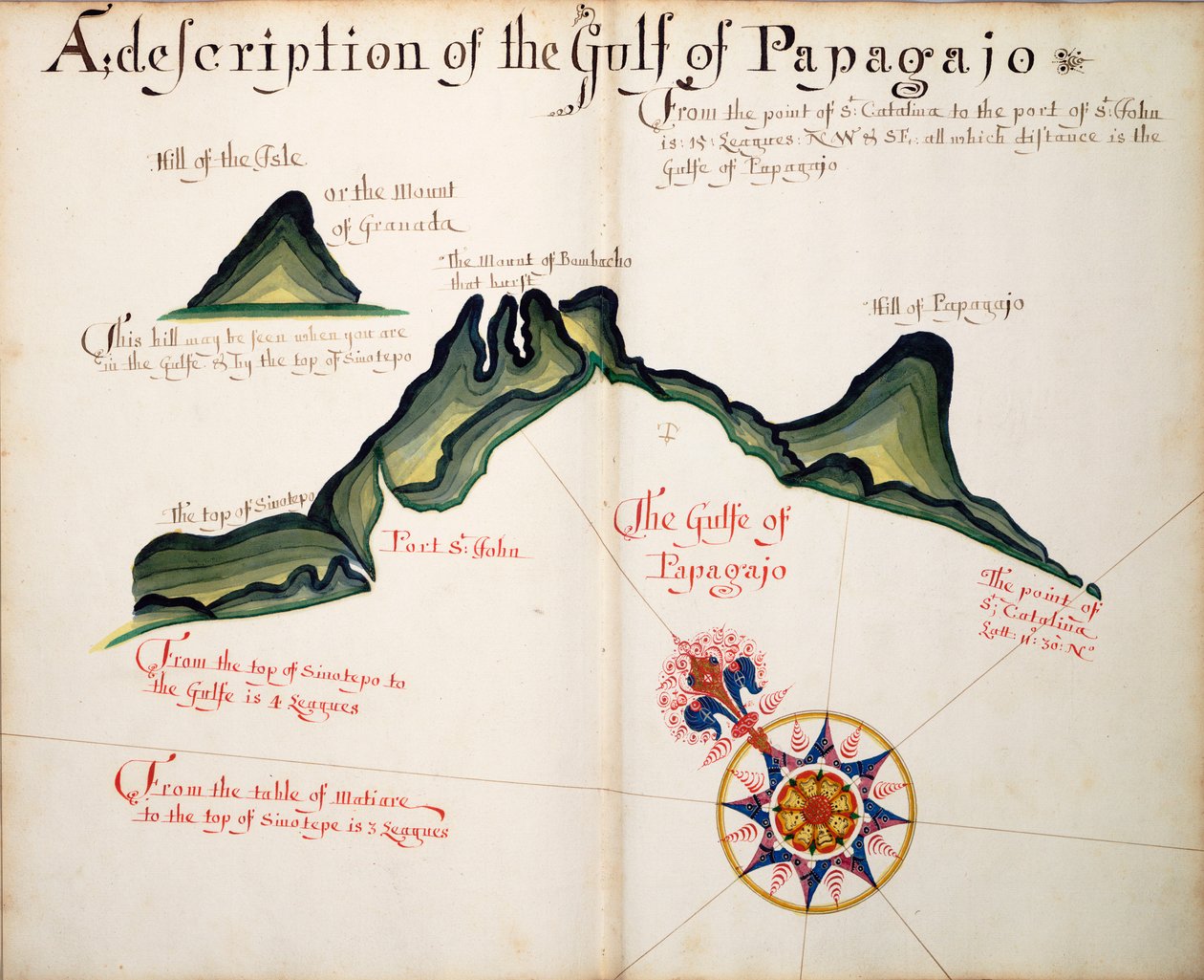 A Papagajo-öböl leírása alkotó: William Hack