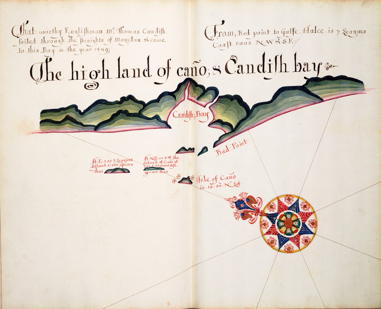 Cano és a Candish-öböl magasföldje alkotó: William Hack