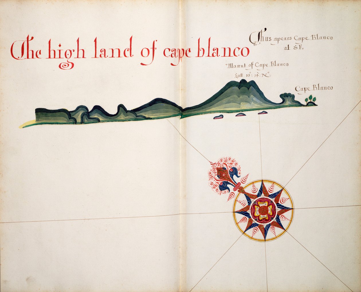 A Cape Blanco magasföldje alkotó: William Hack