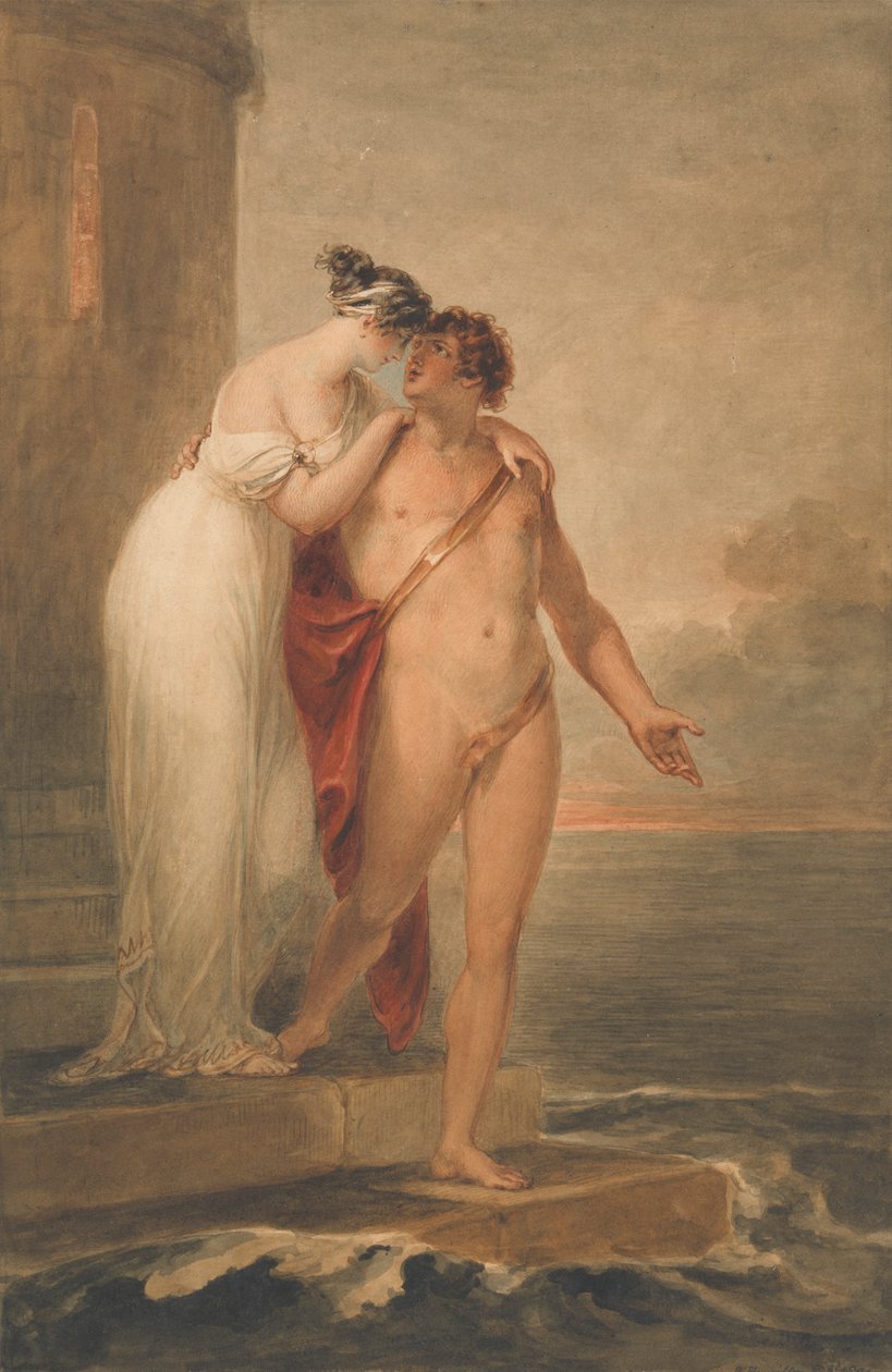 Hős és Leander alkotó: William Hamilton