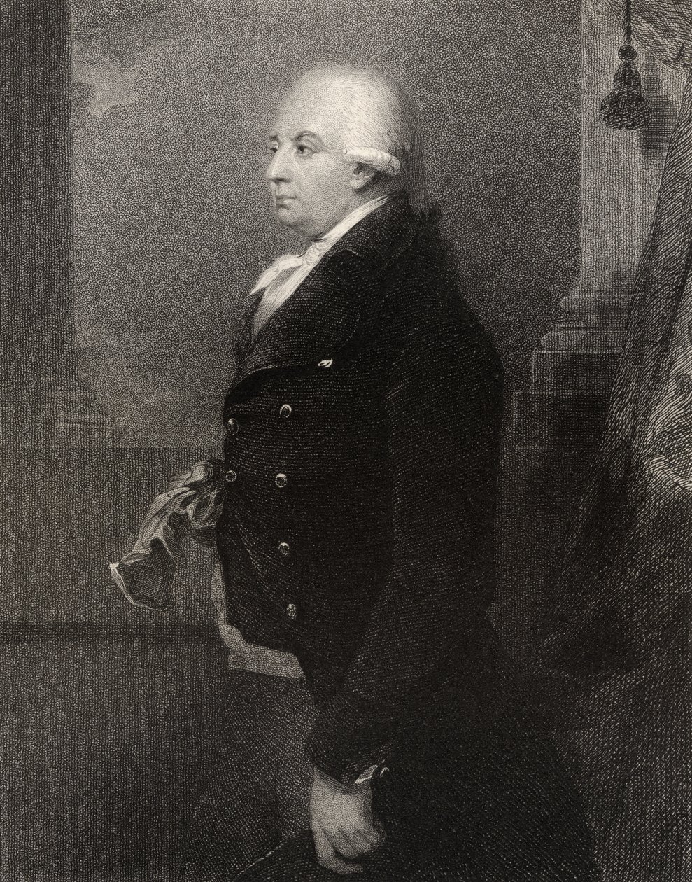 John Ker, Roxburghe harmadik hercege, vésette E.C. Wagstaff, a National Portrait Gallery IV. kötetéből, megjelent 1835 körül alkotó: William Hamilton