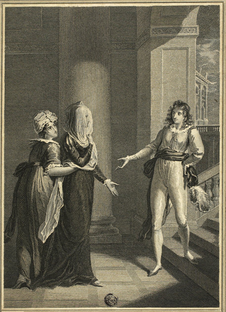Olivia és Viola alkotó: William Hamilton