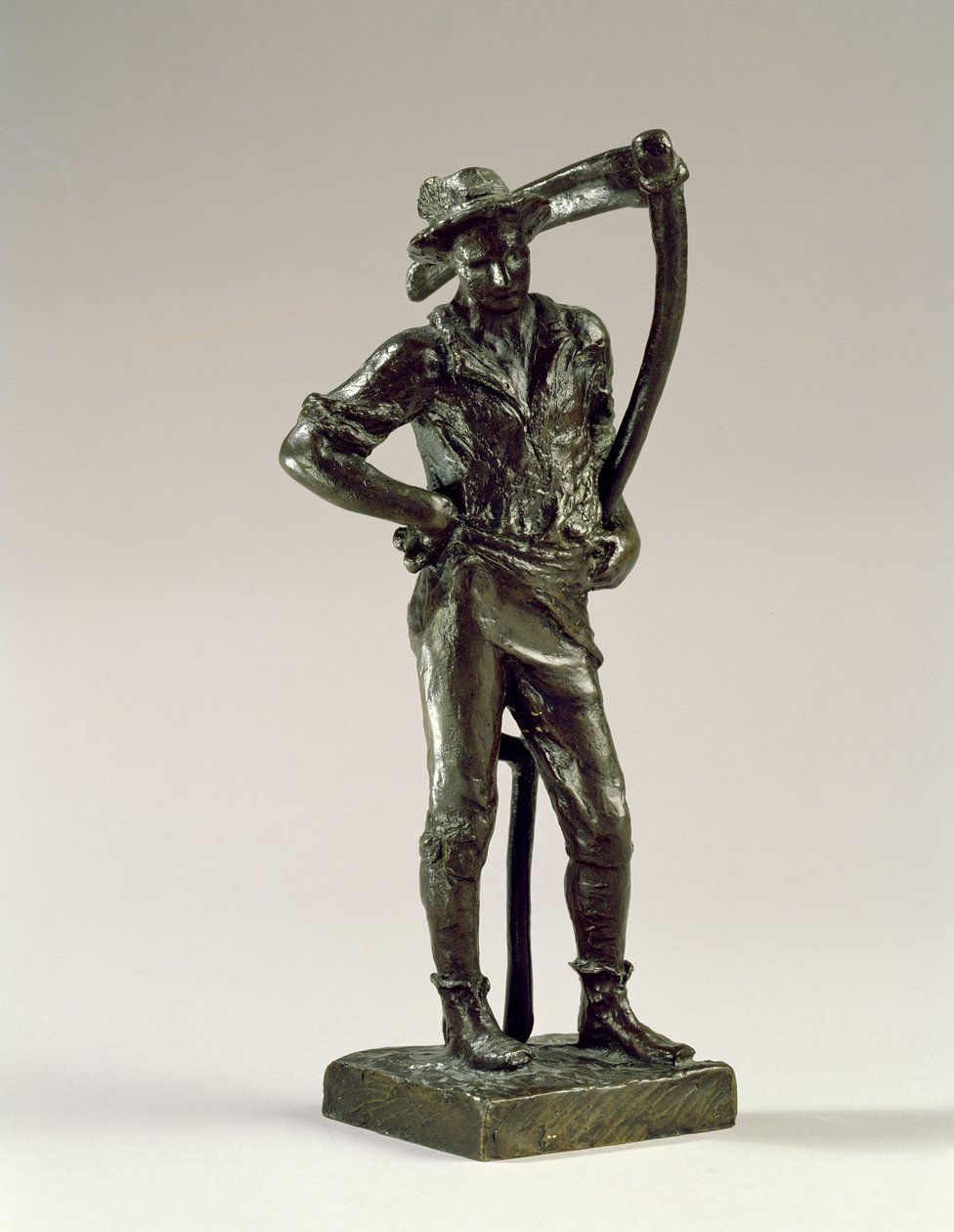 Makett a Kaszához alkotó: William Hamo Thornycroft