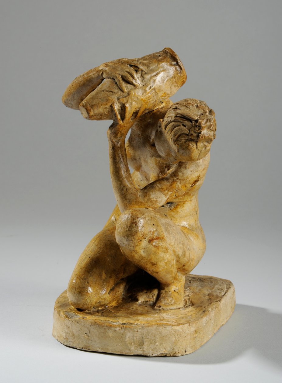 Maquette egy mosó női szoborhoz alkotó: William Hamo Thornycroft