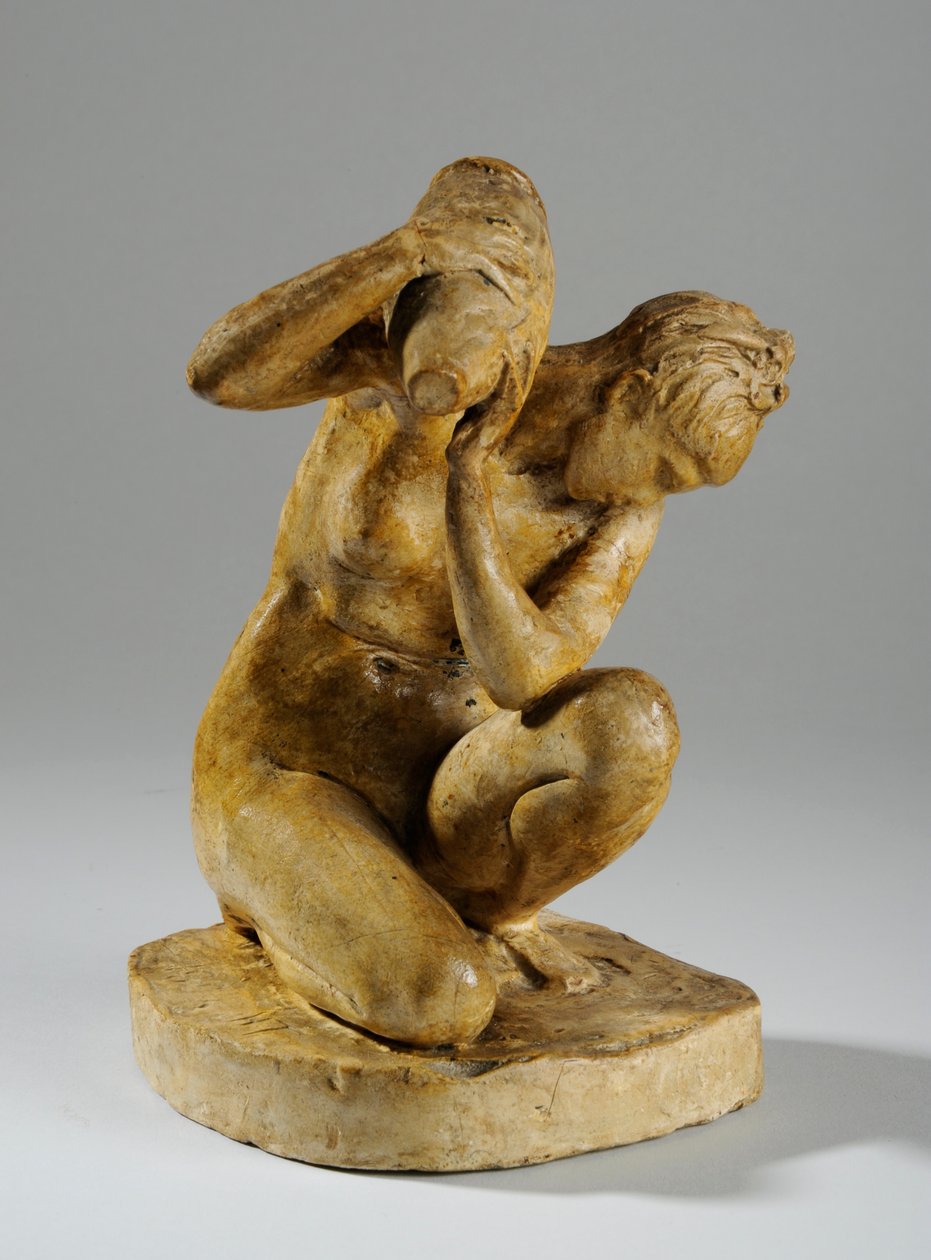 Maquette egy mosó női szoborhoz alkotó: William Hamo Thornycroft