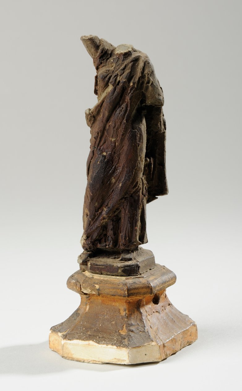 Maquette Courage figurájához a Gladstone Memorialon a The Stranden, London, 1905 körül (gyurma) alkotó: William Hamo Thornycroft