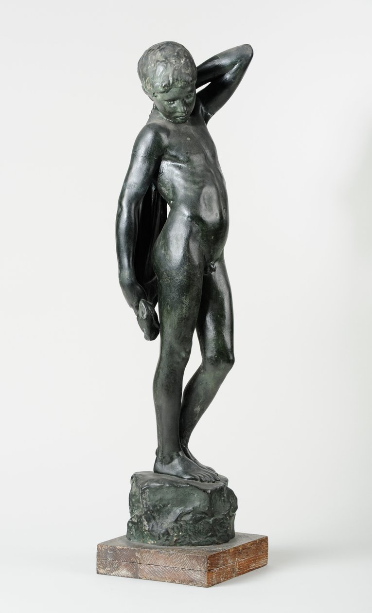 A fürdőző alkotó: William Hamo Thornycroft