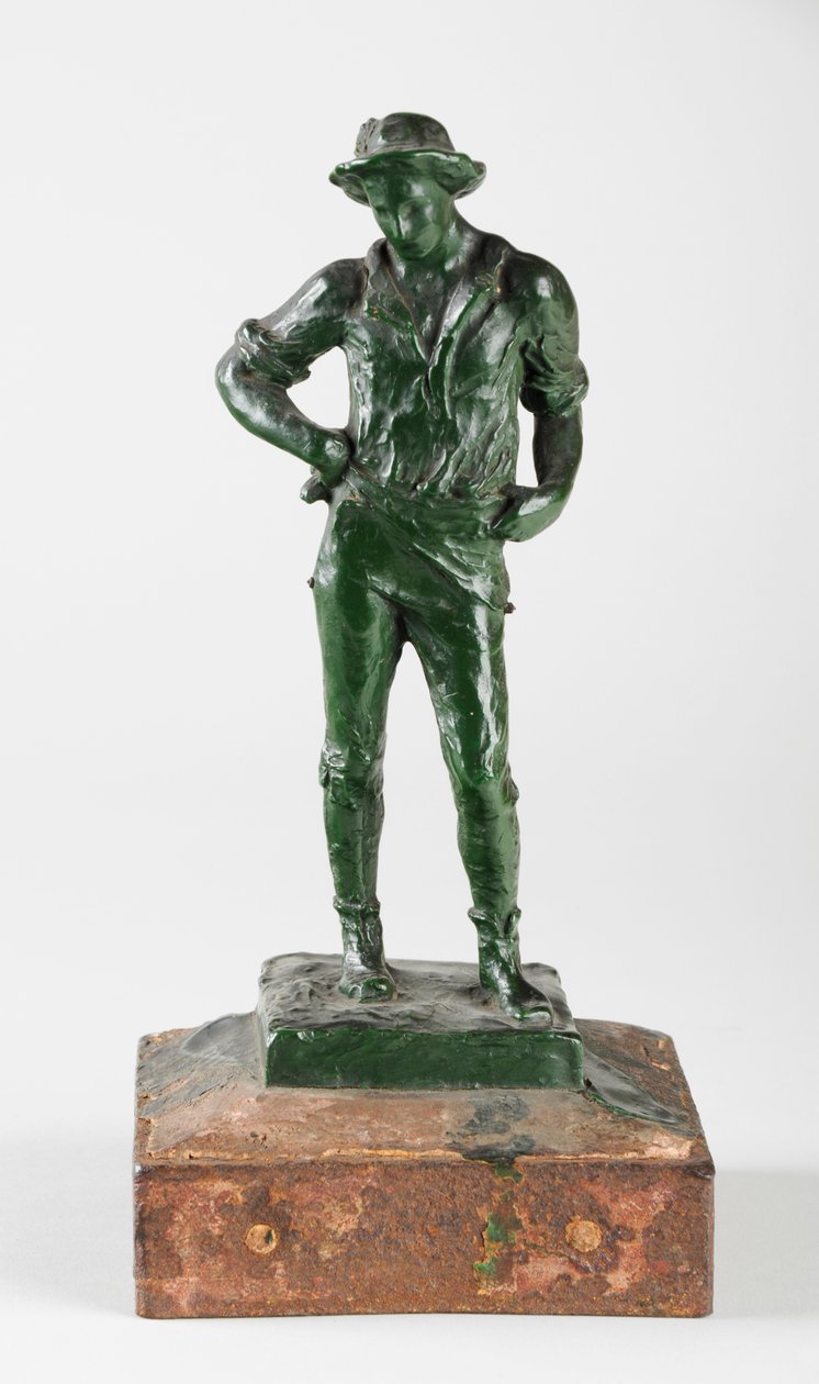 The Mower, 1884 körül (viasz) (lásd még: 440210) alkotó: William Hamo Thornycroft