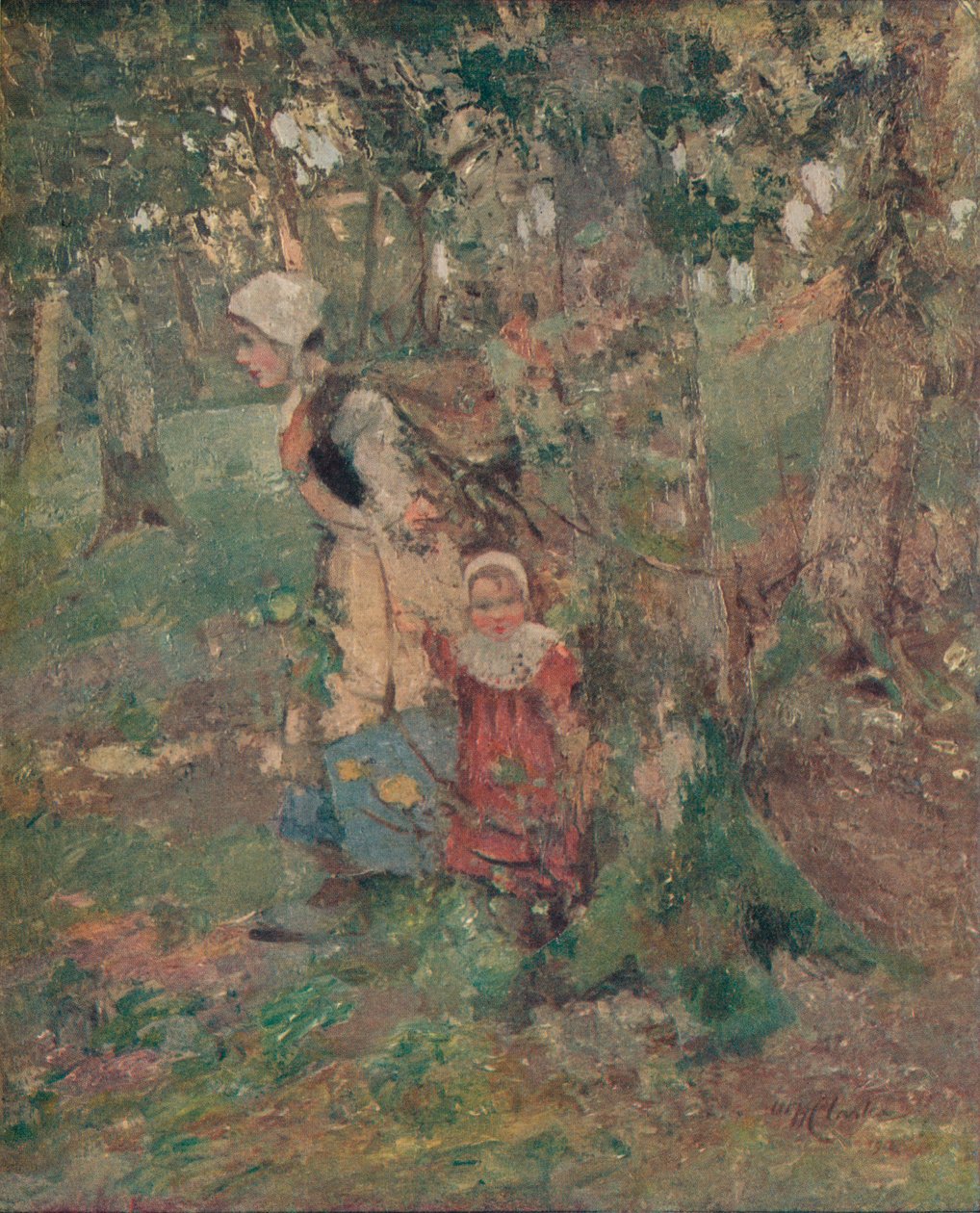 Az erdő széle, 1916 alkotó: William Hanna Clarke