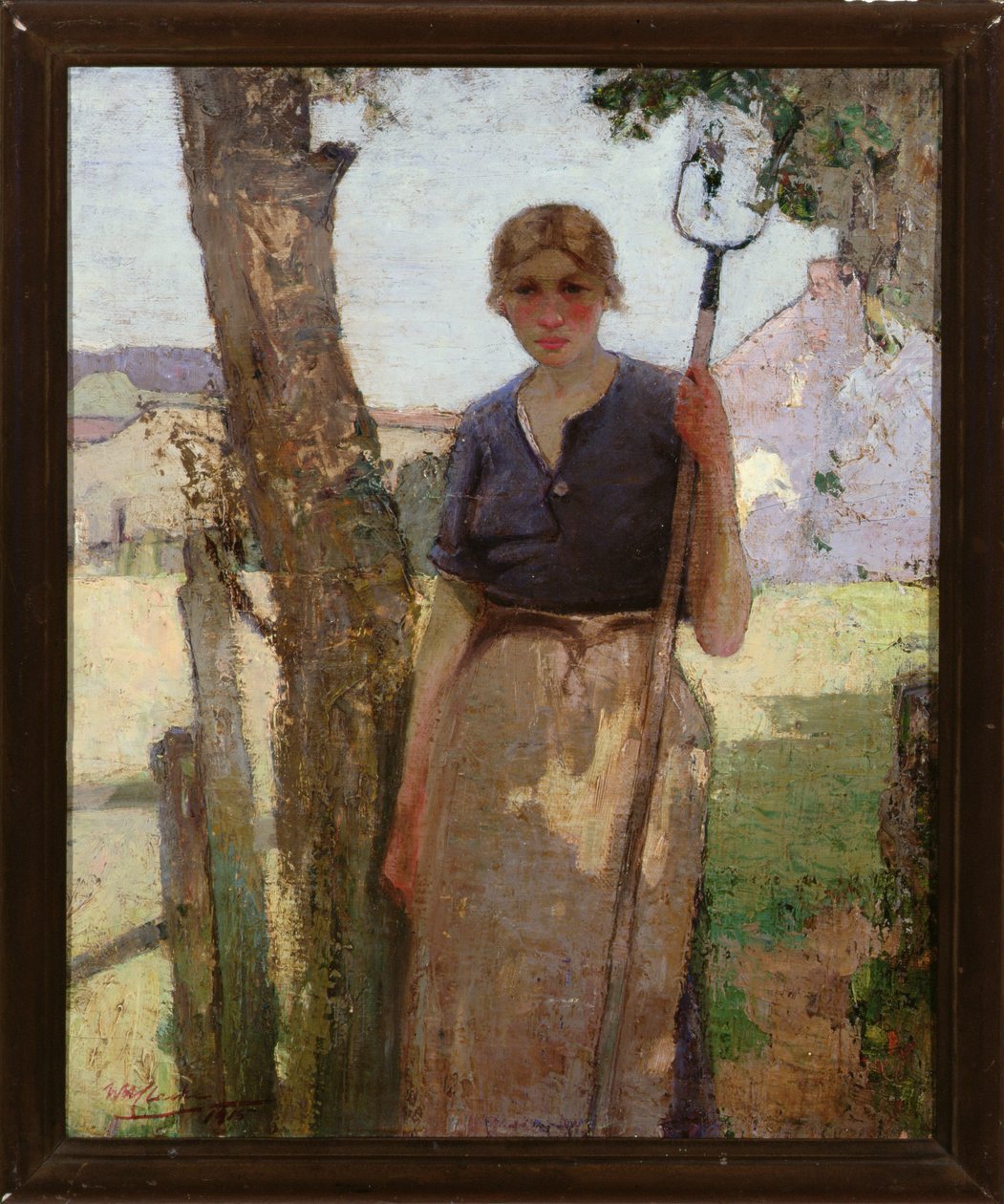 A parasztlány, 1915 alkotó: William Hanna Clarke