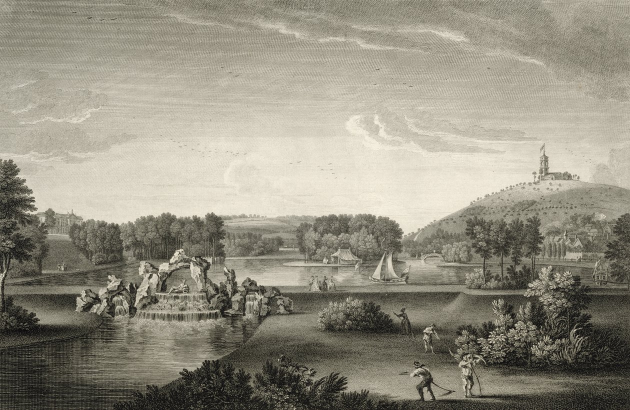 West Wycombe Park, vésette William Woollett (1735-85) alkotó: William Hannan