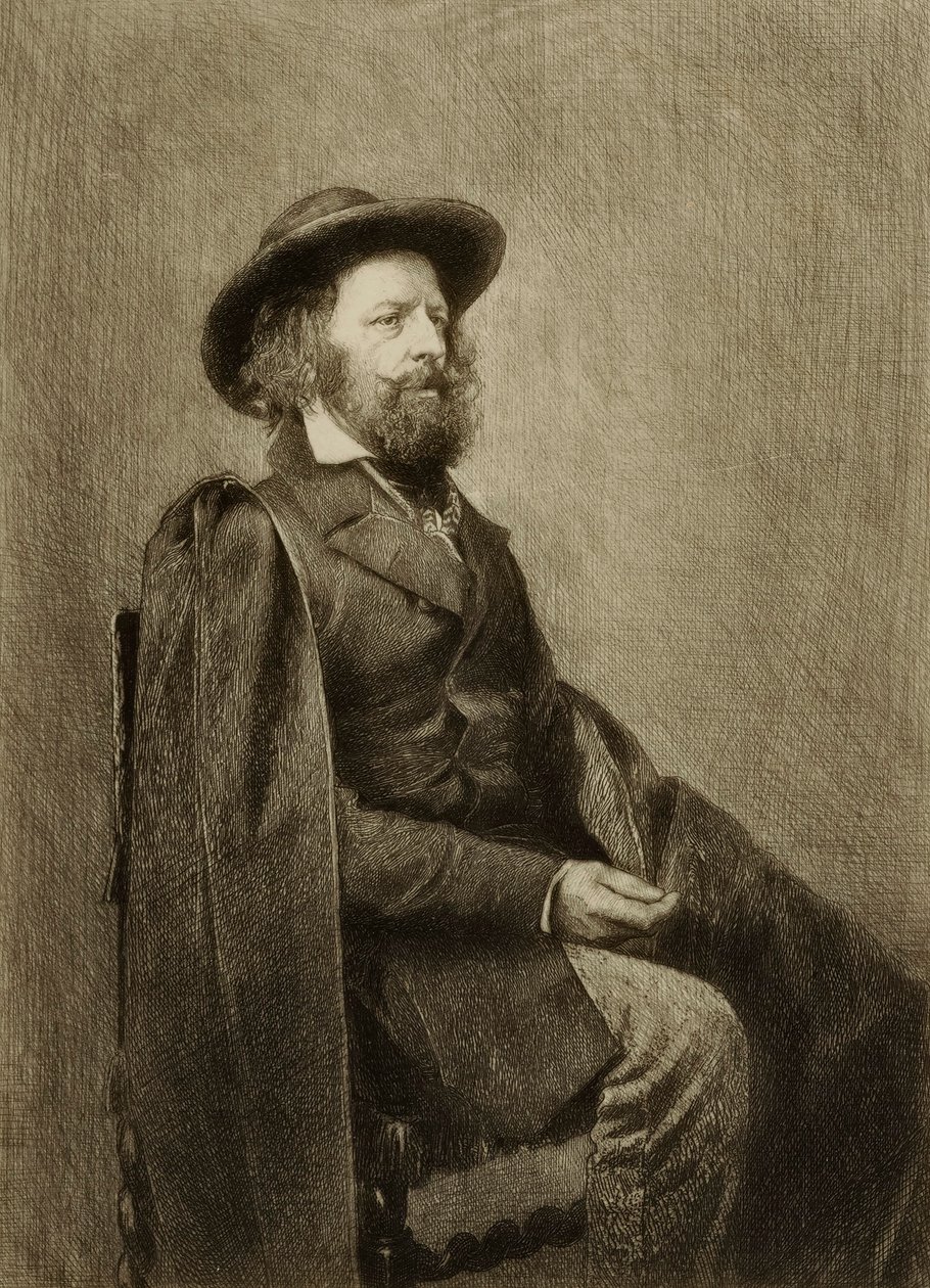 Cím nélkül (ülő férfi portréja) alkotó: William Harry Warren Bicknell