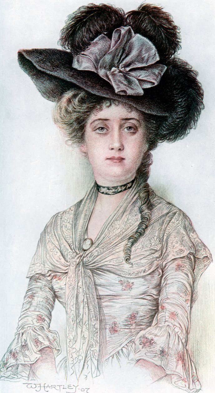 Nell, 1908-1909. alkotó: William Hartley Waddington