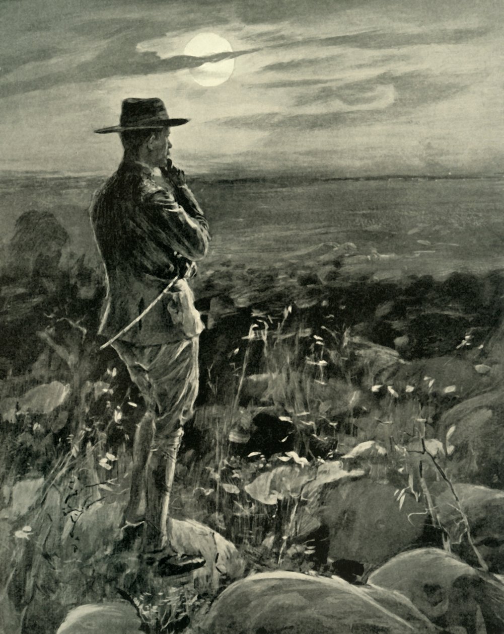 "Mafeking: A farkas, amely soha nem alszik", 1901. alkotó: William Hatherell