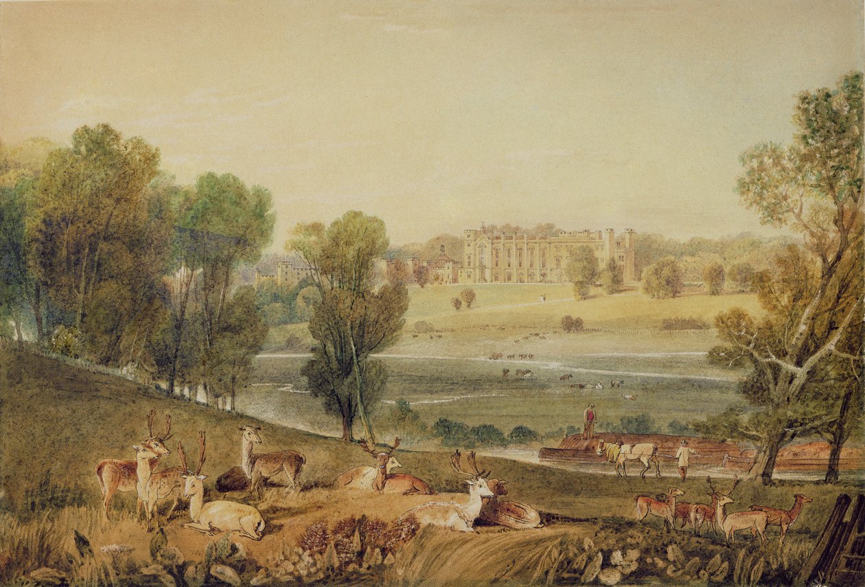 Cassiobury Park, Hertfordshire alkotó: William Havell