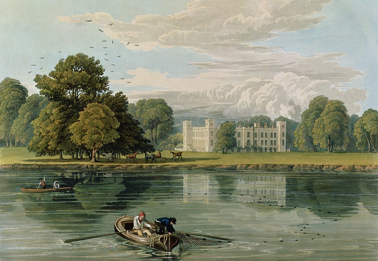 Sion House, metszett: Robert Havell (1769-1832) 1815 (színes metszet) alkotó: William Havell