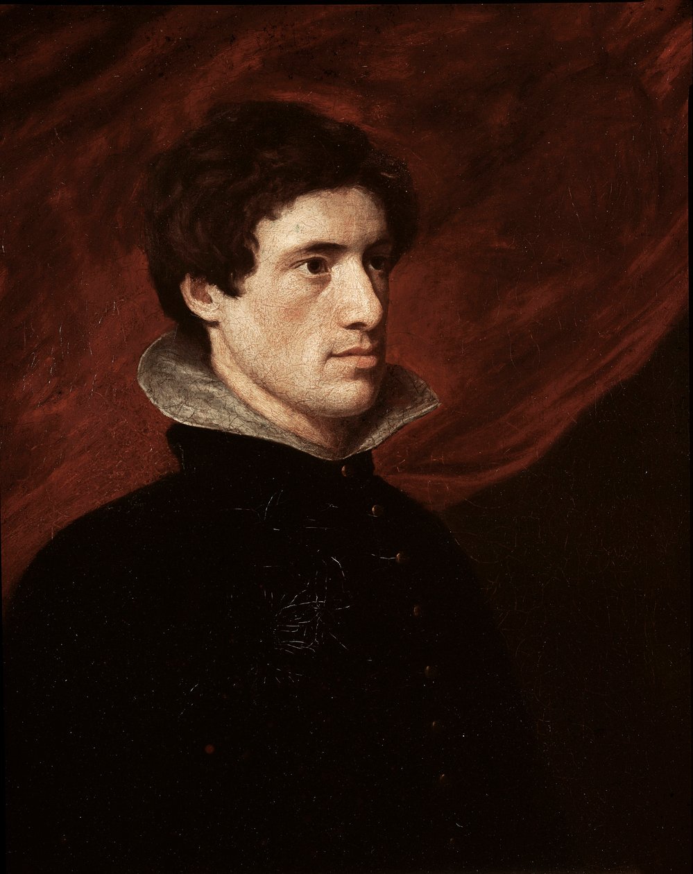 Charles Lamb angol író portréja (1775-1834) William Hazlitt (1775-1830) festménye 19. század V. 76,2x62,2 cm London, National Portrait Gallery alkotó: William Hazlitt