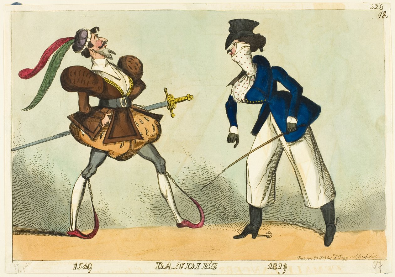 1519 Dandies 1819 alkotó: William Heath