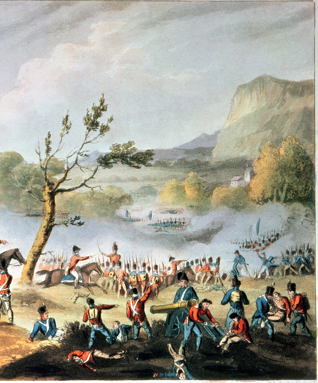 Maidai csata, 1806. július 4., vésette Thomas Sutherland (sz. 1785) (70293. részlet) alkotó: William Heath