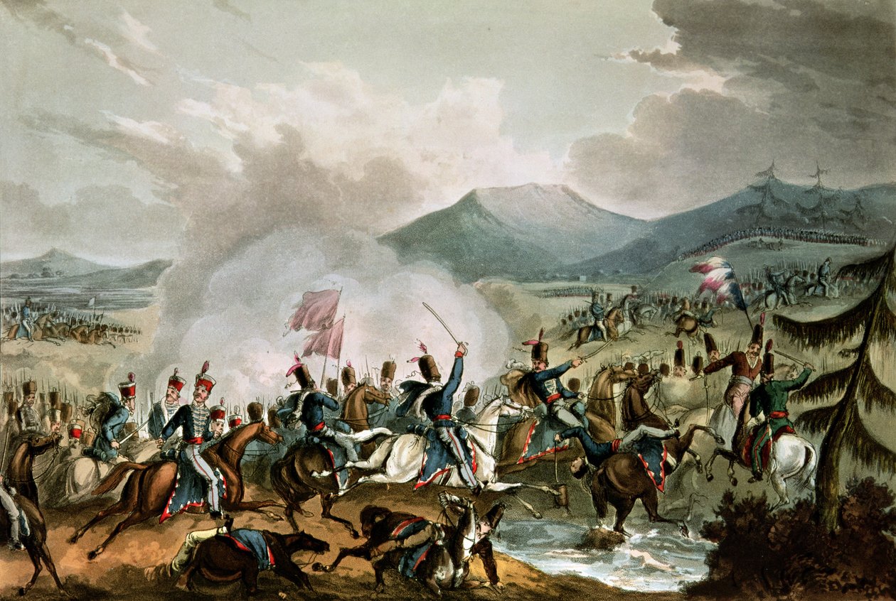 Morales-i csata, 1813. június 2.: Thomas Sutherland metszet (sz. 1785) alkotó: William Heath