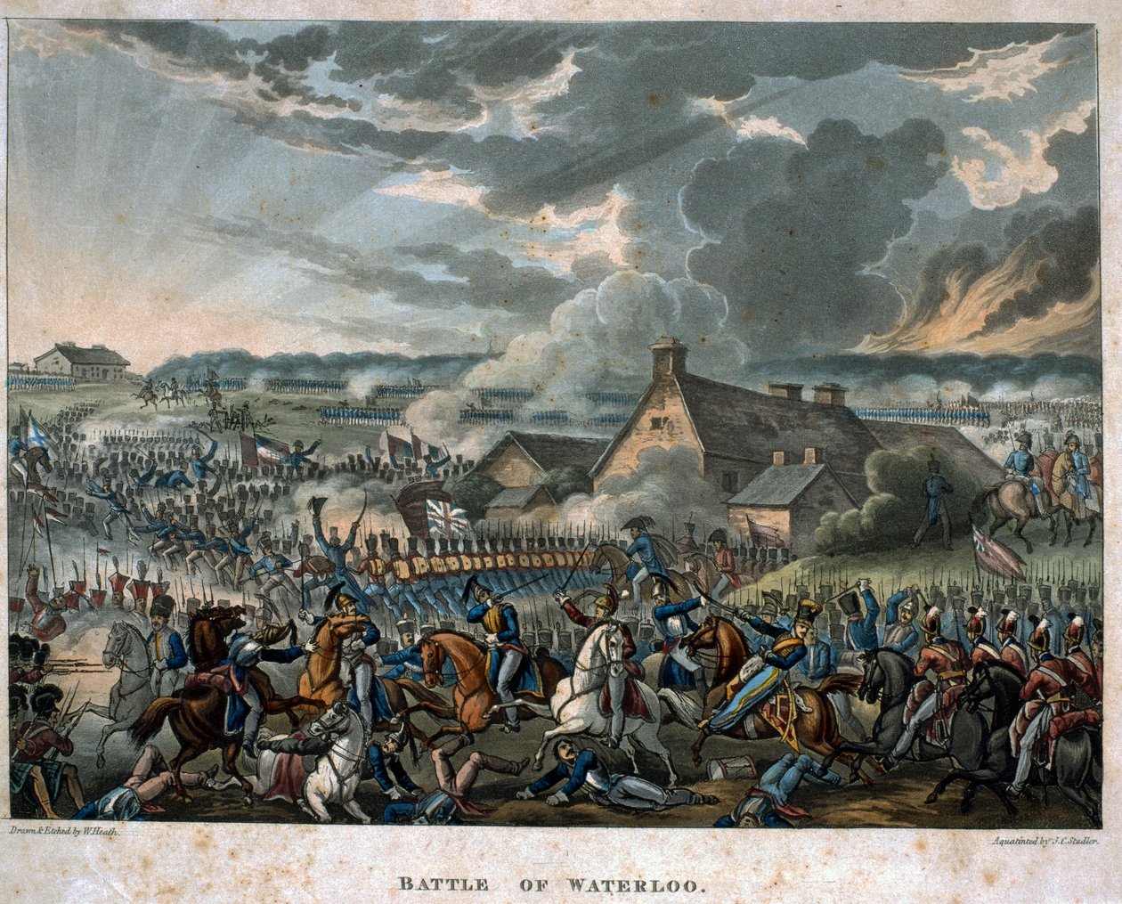 Waterloo-i csata 1815, 29. lemez a „Wellington