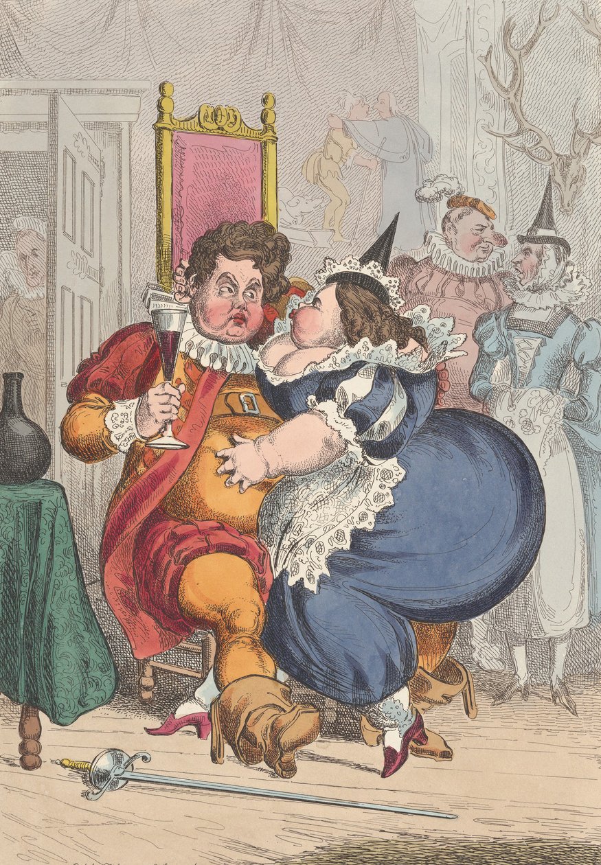 Henrik király, kb. 1827. alkotó: William Heath