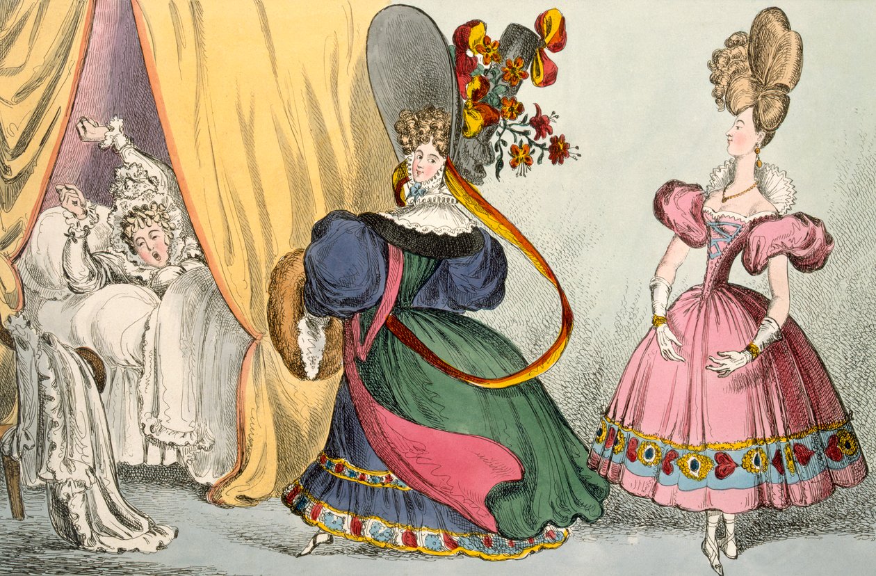 Reggel, dél, éjszaka, kiadó: Thomas McLean, London (színes rézkarc) (lásd még: 188367) alkotó: William Heath