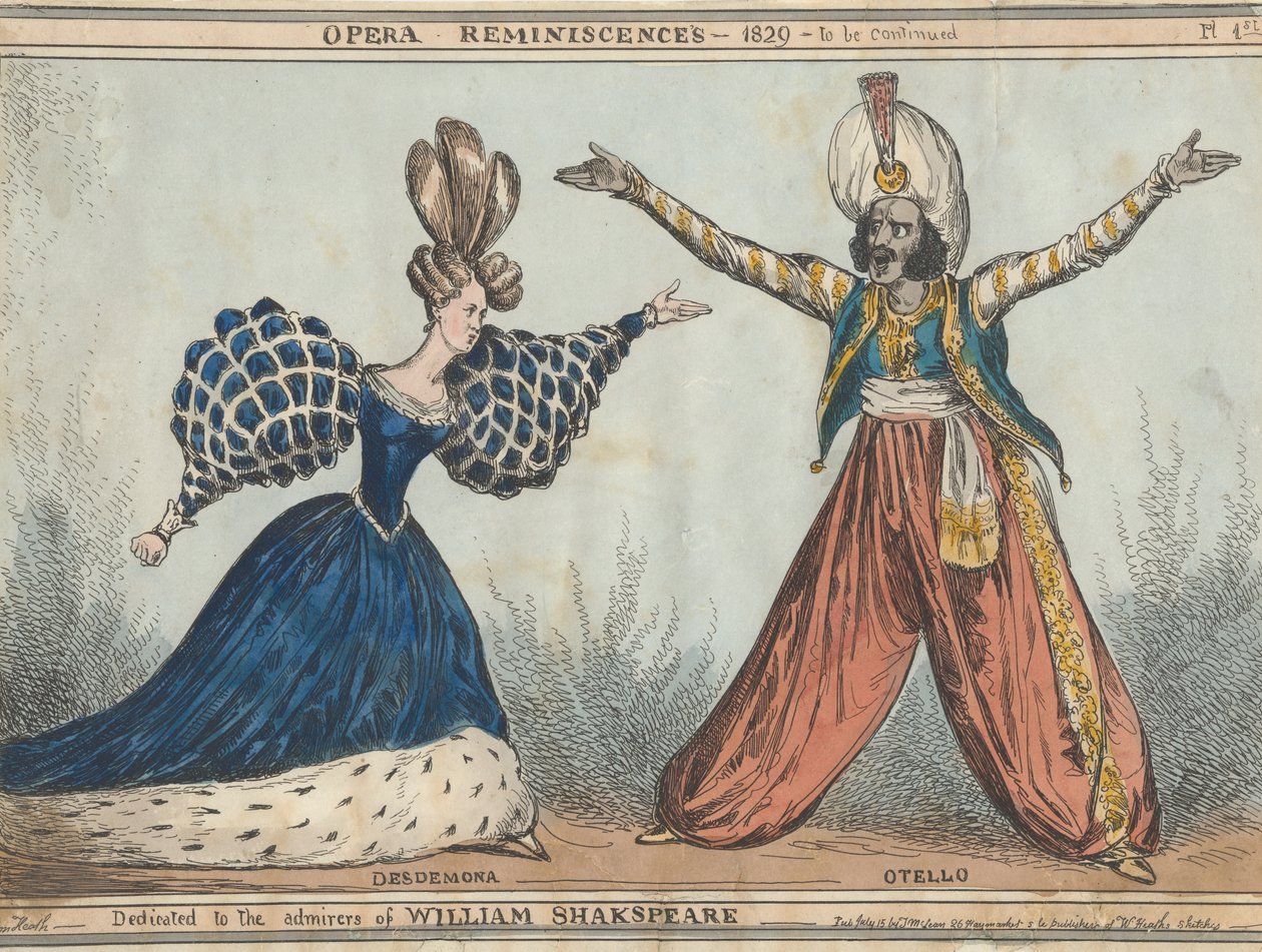 Operareminiszcenciák: Desdemona és Othello alkotó: William Heath