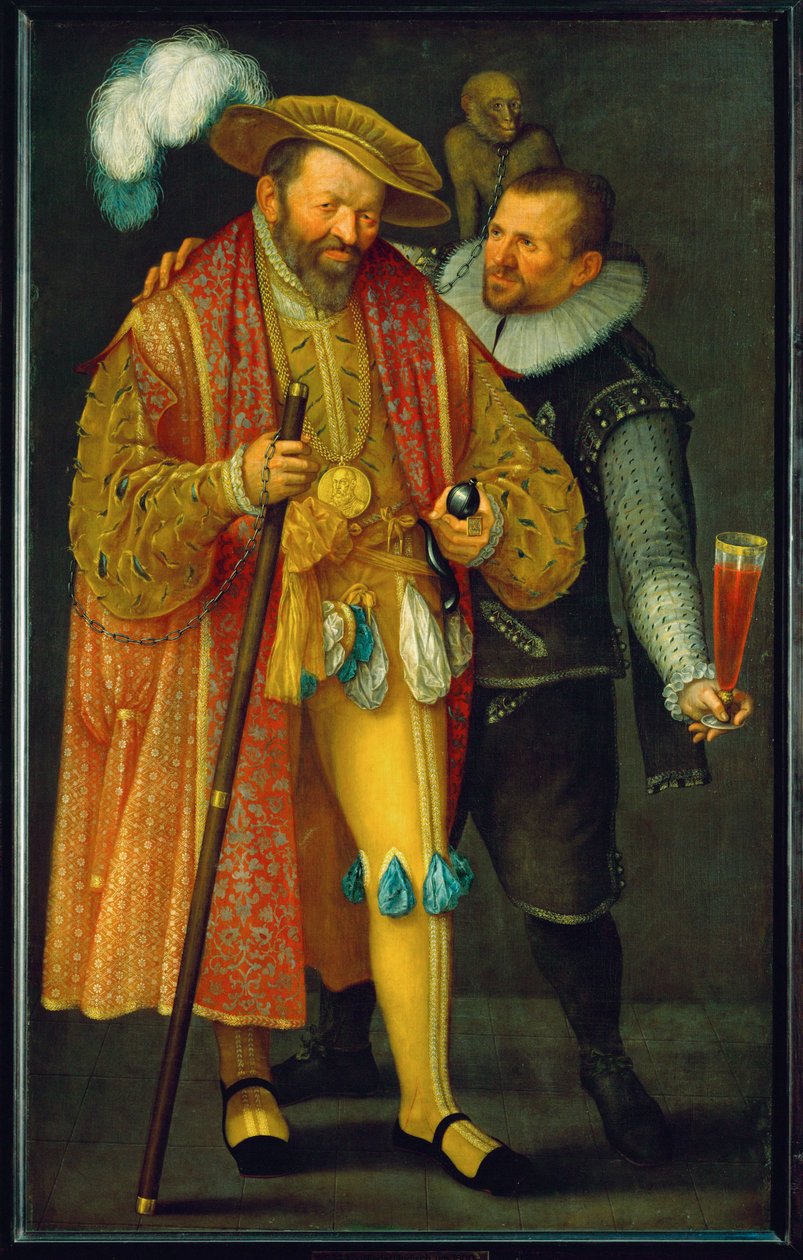 Két bolond ... (festmény vászonra) alkotó: William Heath