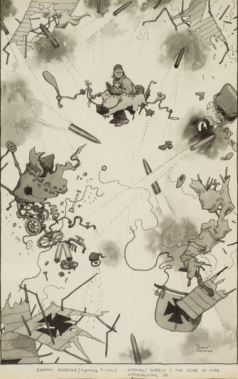 Szép következtetés, 1918 körül alkotó: William Heath Robinson