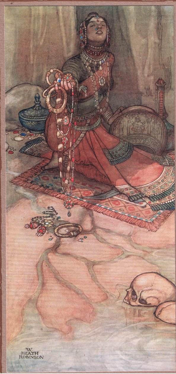 Calcutta. Én, a tengeri kapitány szerette az épített folyót alkotó: William Heath Robinson