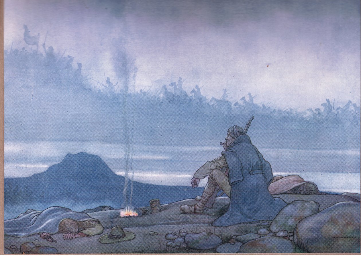 Kövesse utána kövesse a betakarítás után alkotó: William Heath Robinson