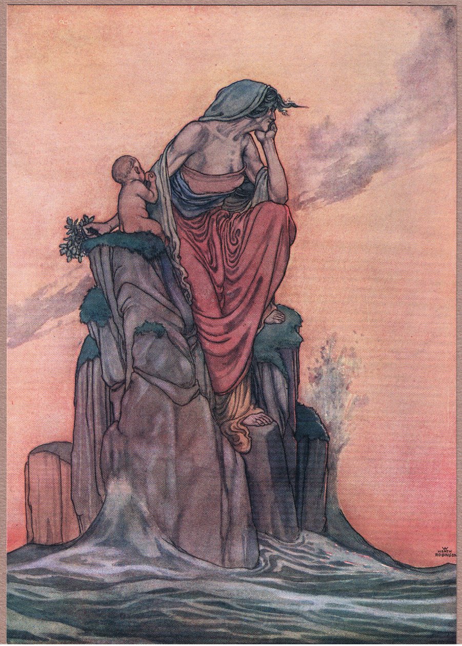 A karom nem gyenge, az erőm nem fogyott el... alkotó: William Heath Robinson