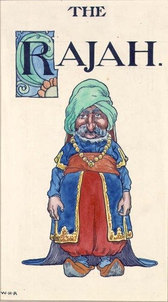 Rajah (akvarell papíron) alkotó: William Heath Robinson