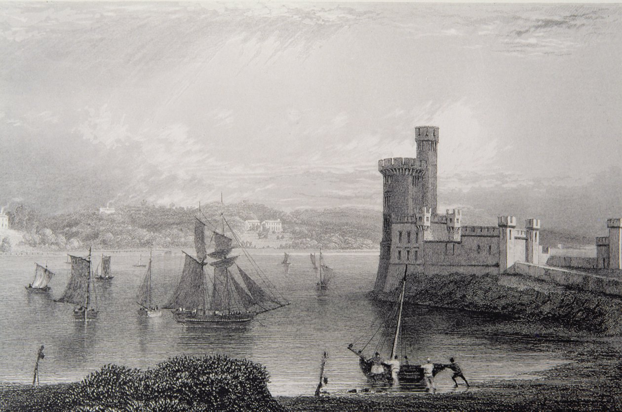 Black Rock Castle, Cork közelében, Írország, 1830-as évek alkotó: William Henry Bartlett