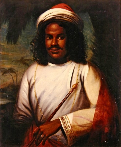 Egy indiai herceg portréja alkotó: William Henry Florio Hutchinson
