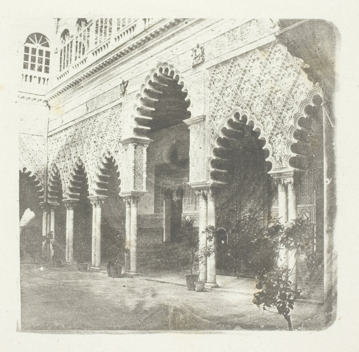 Alcazar de Sevilla alkotó: William Henry Fox Talbot