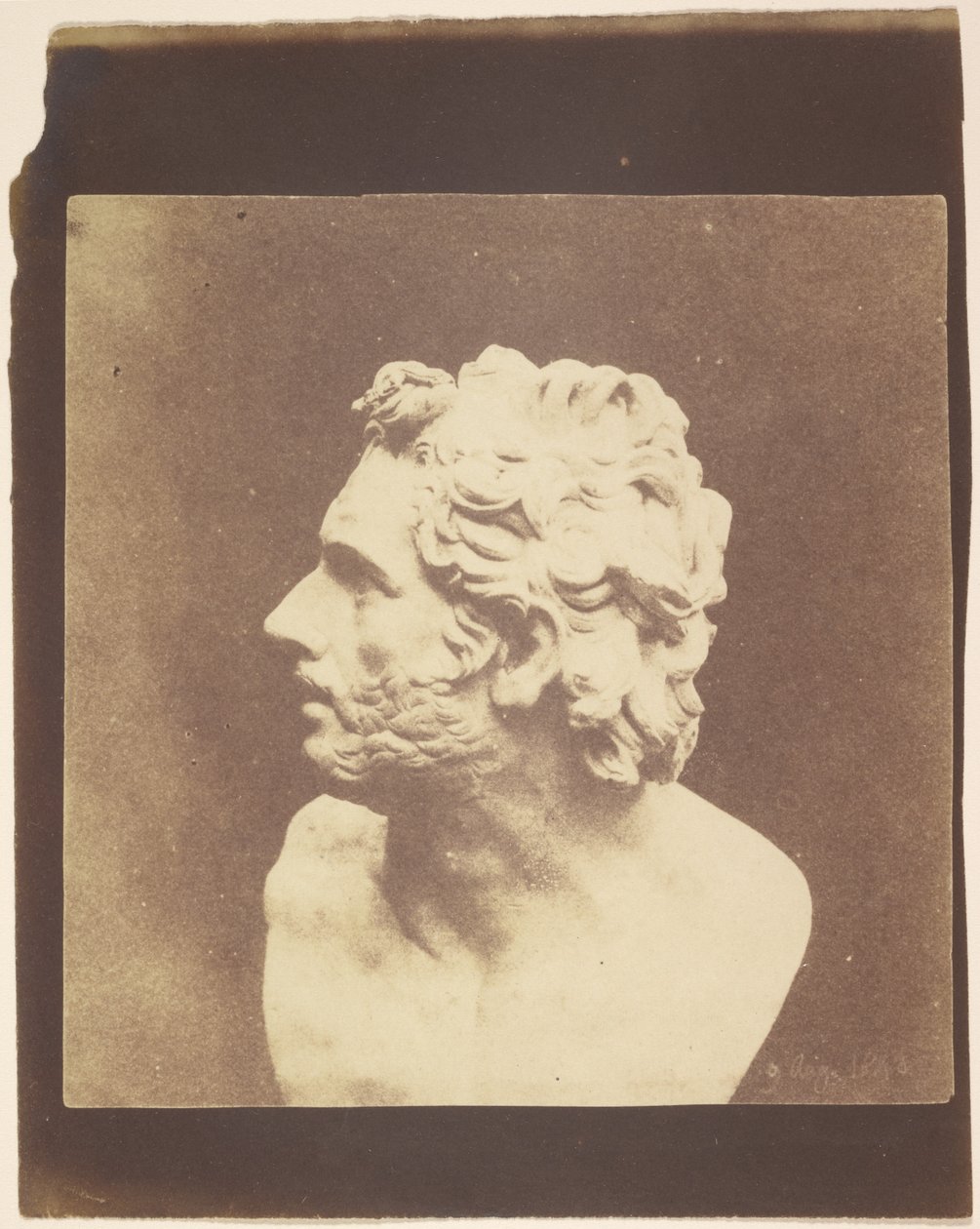 [Patroklosz mellszobra] alkotó: William Henry Fox Talbot