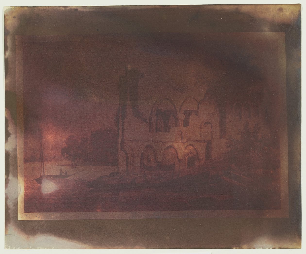 [Egy metszet másolata] alkotó: William Henry Fox Talbot