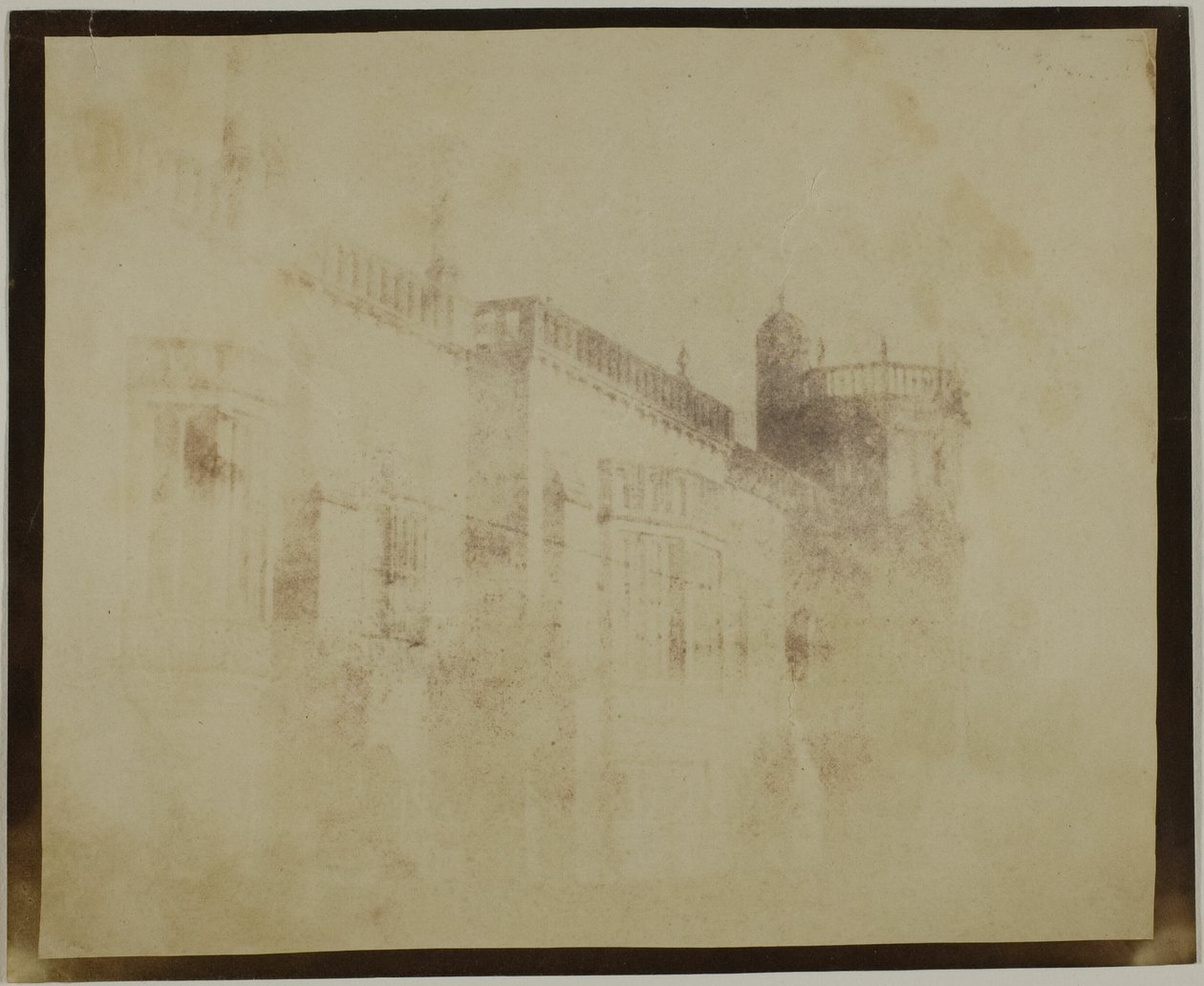 Lacock apátság, déli front a Sharington torony felé alkotó: William Henry Fox Talbot