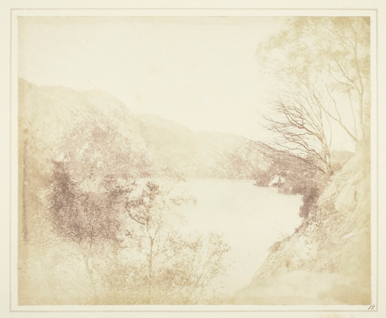 Loch Katrine alkotó: William Henry Fox Talbot