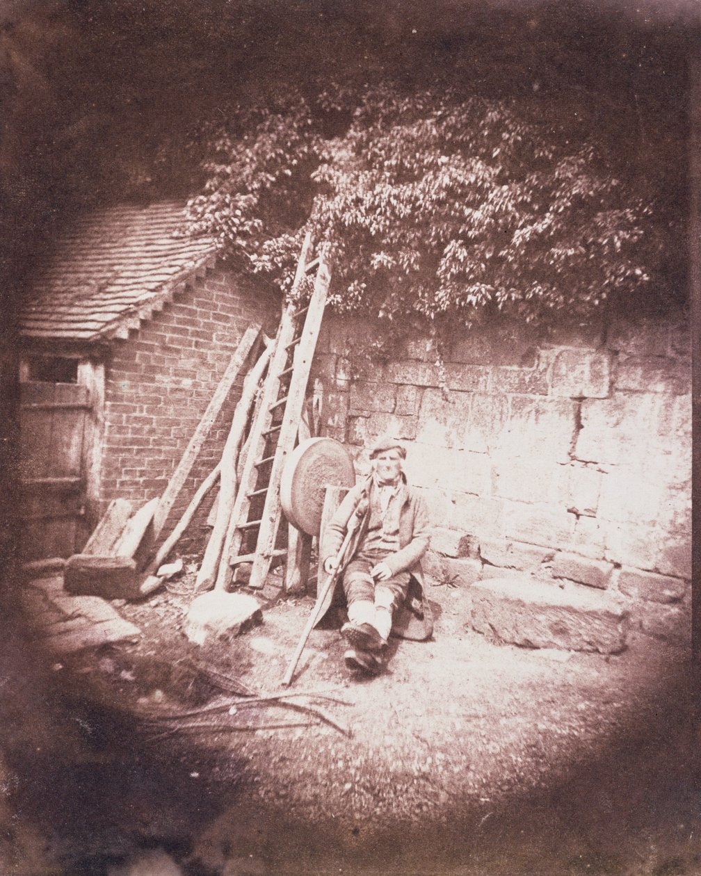 Mankós ember, 1844 alkotó: William Henry Fox Talbot