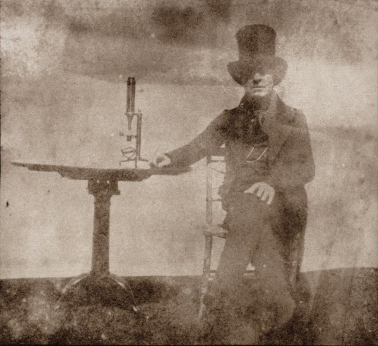 Sir David Brewster 1781-1868, 1841 körül alkotó: William Henry Fox Talbot
