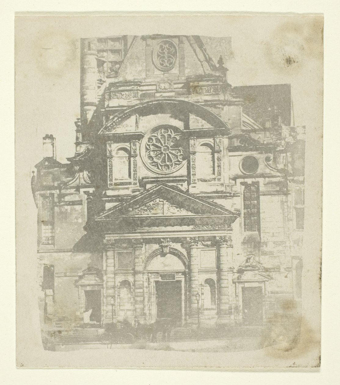 St. Etienne du Mont, homlokzat alkotó: William Henry Fox Talbot
